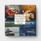 Un cadeau pour la plaque de grand-père