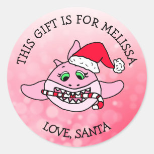 Un cadeau pour les étiquettes cadeaux personnalisé