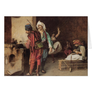 "Un café au Caire" par Jean Léon Gerome