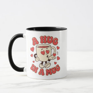 Un câlin dans une tasse Mignonne tasse pour amateu