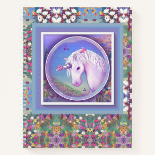 Un carnet paradisiaque violet