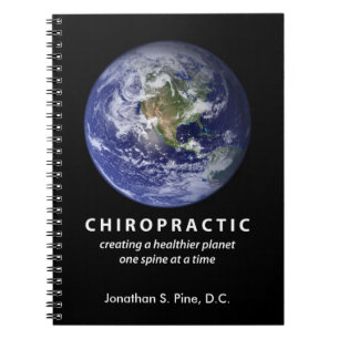 Un carnet plus sain de planète de chiropractie