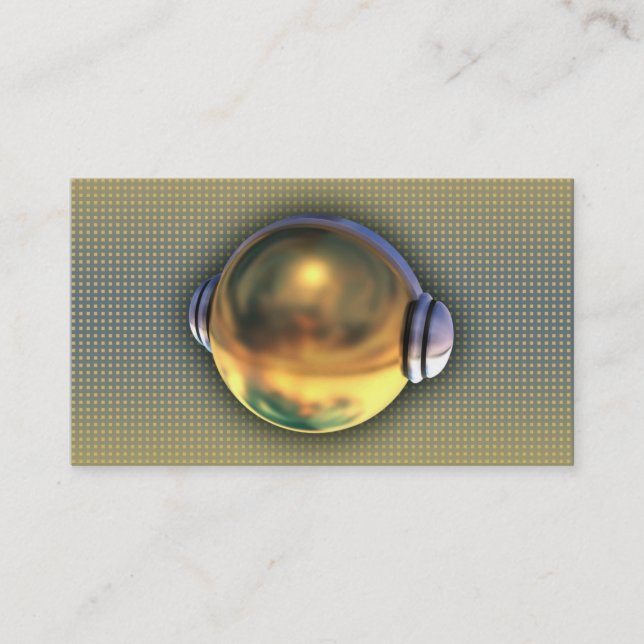 Un carte de visite de logo du cool 3D DJ (Devant)