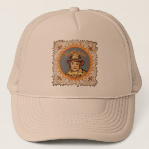 Un casquette de pompier