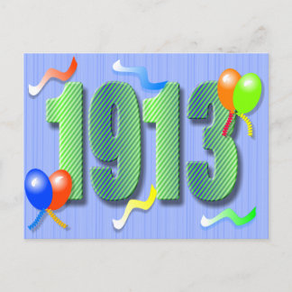 Un centième anniversaire 1913 Carte postale