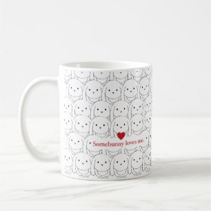 Un certain lapin m'aime tasse