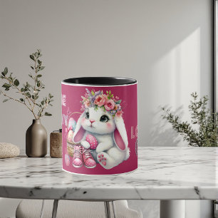 Un Certain Lapin M'aime Tasse Personnalisée Printe