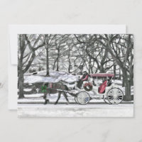 Un chariot tiré à cheval sur invitation à New York