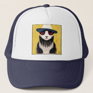 Un chat avec un casquette 04