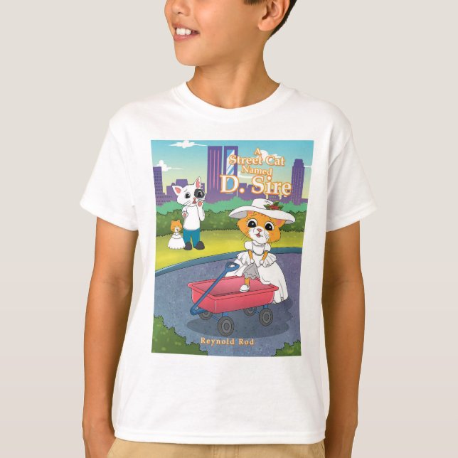 Un Chat De Rue Nommé D. T-shirt de Sire Kid (Devant)