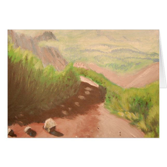 Un chemin sur Mt.Diablo (Devant horizontal)