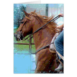 Un Cheval Qui Passe Du Pole