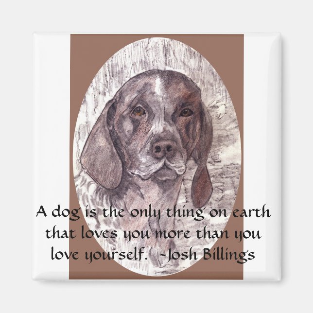 Un chien est un aimant 2 (Devant)