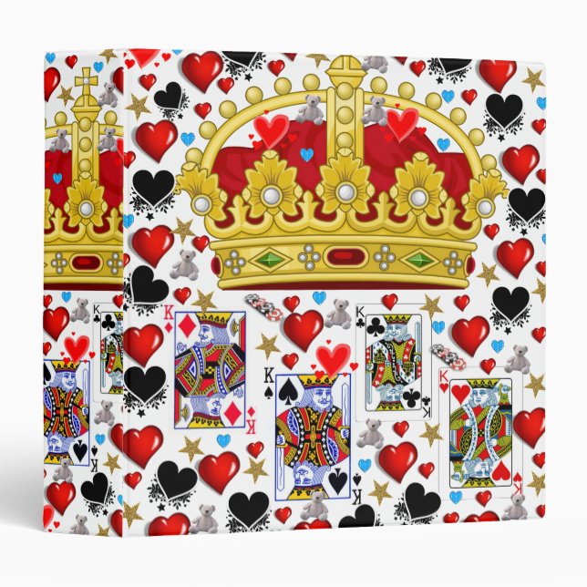 Un Classeur signature King Hearts (Devant/Côté)