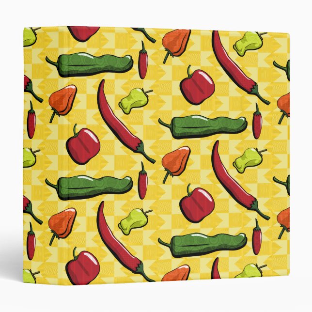 Un classeur sur les piments (Devant/Côté)