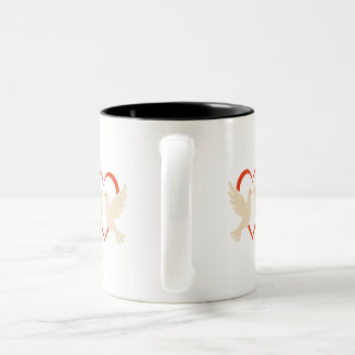 un Coeur Mug - Symbole de l'amour et de la paix