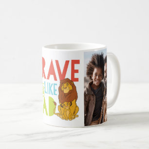 Un Coffee Photo Mug À Deux Tons De Papa