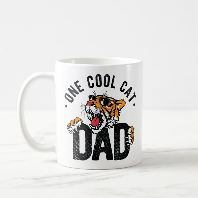 Un Cool chat papa Mug (Gauche)