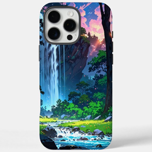 Un coque iPhone 16 Pro Max nature et vivant (Verso)