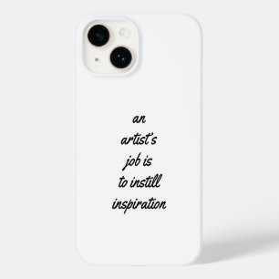 Un coque iphone du travail d'artiste