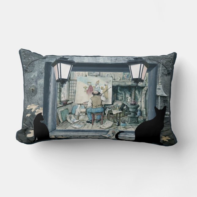 Un coussin Anton Pieck Lumbar (Recto)