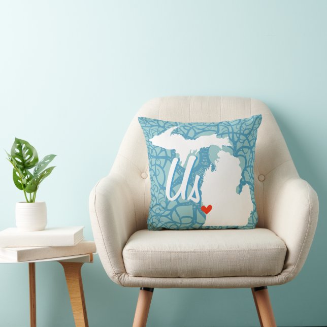 Un Coussin de couleur n'est pas dans la chambre d' (Chaise)
