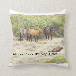 Un coussin de dunette de cheval pour toute