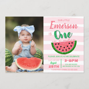 Un dans un melon, invitation à la pastèque, photo