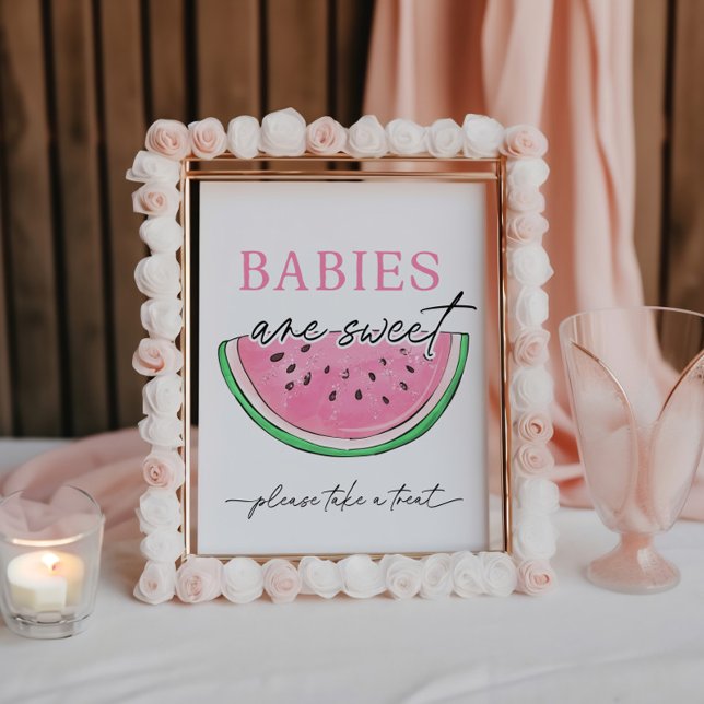 Un Dans Un Panneau Melon Watermelon Les Bébés Sont (Créateur téléchargé)