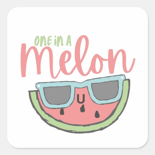 Un Dans Un Sticker Melon (Devant)