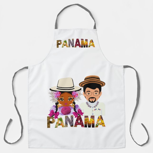 Un delantal muy panameño apron (Front)