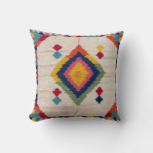 Un délice turc : Coussins de kilim blanc pour Boho