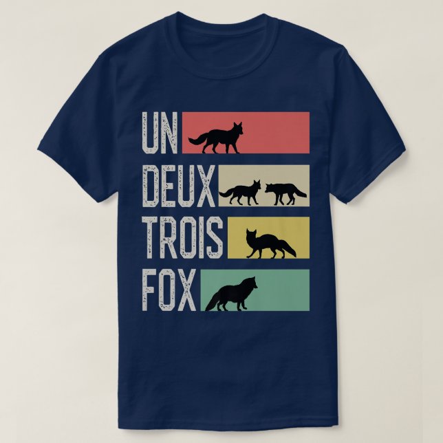 Un Deu Troi Fo Funny Fo Animal Zoo Lover T-Shirt (Design Front)