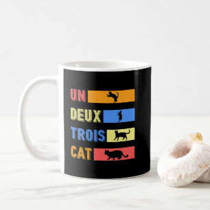 Un Deux Trois Cat Coffee Mug