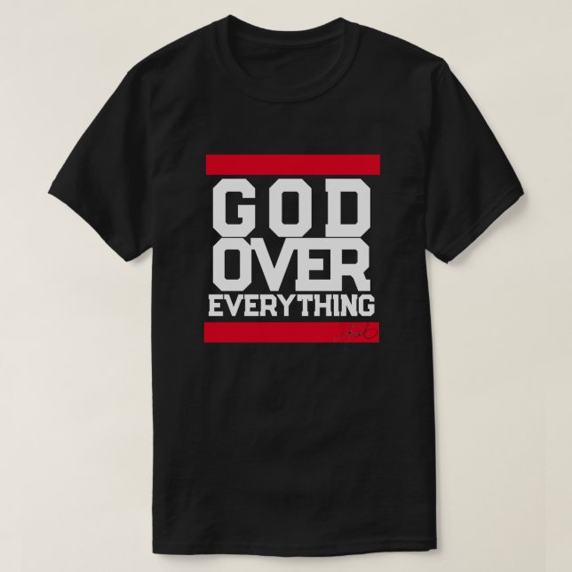 Un Dieu de "2pieds" sur tout T-shirt (Design devant)
