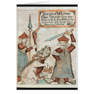 Un dieu Tyr des norses perdant sa main au loup