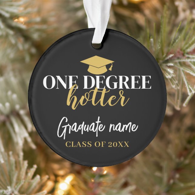 Un diplôme Hotter - Black Gold Graduation 1 Photo (Arbre)