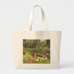 Un domingo de Mayo (Quinta da Regaleira) Large Tote Bag