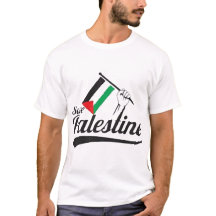 Un élégant T-shirt homme avec chemise palestinienn