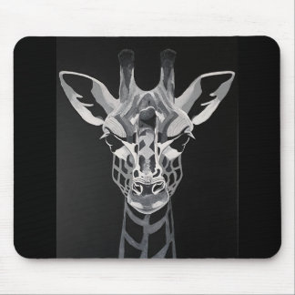 Un élégant tapis de souris girafe