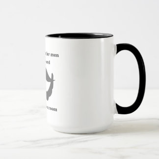 Un endroit pour les hommes sans tasse de barbe