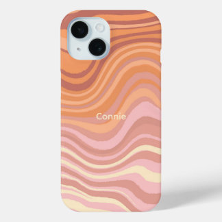 Un étui de téléphone avec des couleurs de coucher
