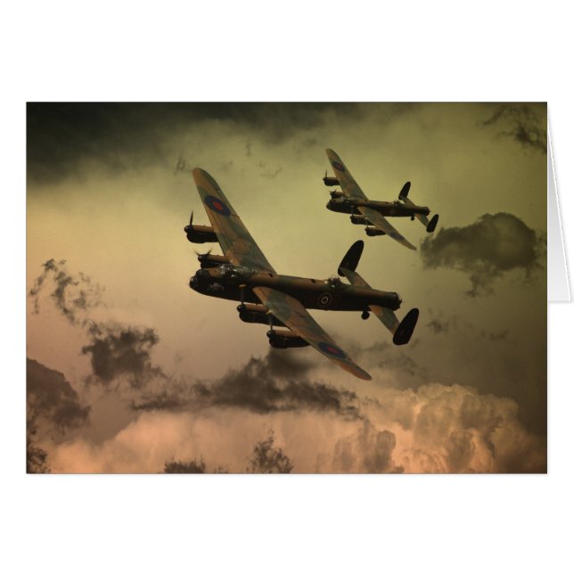 Un Feu De Lancaster Dans Le Ciel (Devant horizontal)