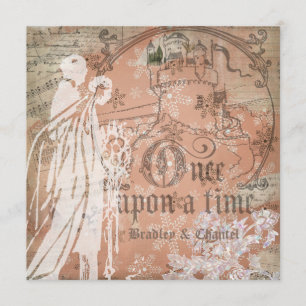 Un flocon de neige magique une fois sur invitation