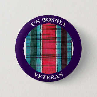 UN Former Yugoslavia Veteran badge 2 Inch Round Button