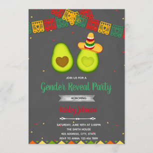 Un genre de fête révèle une invitation