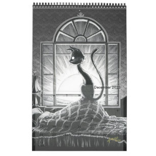 Un grand Boo Kitty Année Calendrier