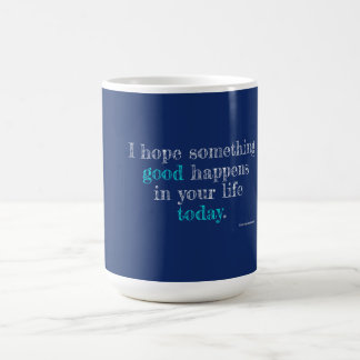Un grand mug pour quelque chose de bon