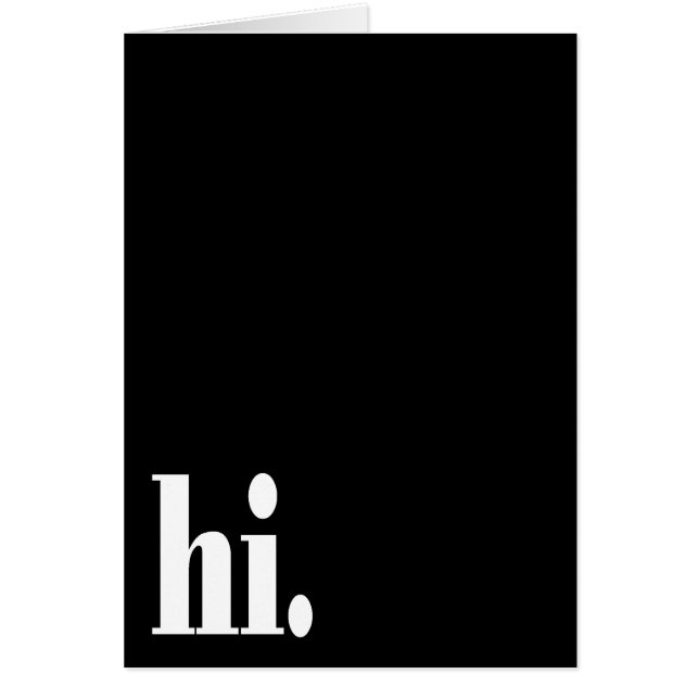 Un Hi Simple (Devant)