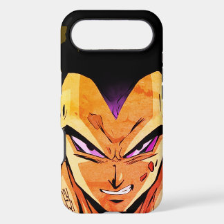 Un homme d'anime féroce sur cet iPhone durable